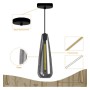 XXLED Sospensione LED filament - Vetro fumé - 4W - Ambra - immagine prodotto