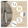 XXLED Sospensione LED filament - Vetro fumé - 4W - Ambra