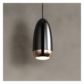 XXLED LED-Hängeleuchte - YSTAD SCHWARZ PERLE - für GU10