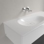 Villeroy & Boch Antao Schrankwaschtisch 120 x 50 cm, ohne Überlauf und ohne Hahnloch - technische Ansicht