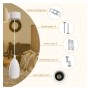 XXLED Sospensione a LED - YSTAD SABBIA BIANCA - per GU10 - immagine prodotto