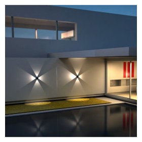 XXLED LED Wandleuchte 12W VIBORG Aussenbeleuchtung 3000K