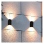 XXLED LED Wandleuchte Aussen - IP65 - GU10 x2 - Produktansicht