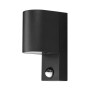 XXLED Applique LED Intérieur et Extérieur - IP65 - GU10 - Avec Détecteur de Mouvement PIR - vue technique