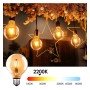 XXLED 8W LED Lampe E27 Glühfaden Vintage G125 - Dimmbar 1800K - Detailansicht