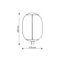 XXLED Dekorative LED-Filamentlampe BIG - 4W E27 - T178 - 2700K