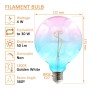 XXLED LED-Filament-Glühbirne - ORCHIDEA - 4W E27 - G125 - Bernstein - Detailansicht