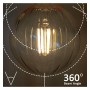 XXLED LED-Filamentlampe - Kugel - Dekorative 6W E27 - Bernstein - BIG Ø175mm - technische Ansicht