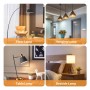 XXLED Ampoule LED à filament -CONIC- Décorative 6W E27 - Ambre - GRAND Ø120mm - photo produit