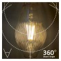 XXLED LED-Filamentlampe -DIAMANT- Dekorativ 7W E27 - Bernstein - technische Ansicht