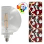 XXLED LED-Filamentlampe -GLOBE- Dekorativ 7W E27 - Bernstein - technische Ansicht
