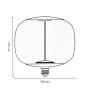 XXLED Lampadina a LED a filamento in vetro fumé BIG - 4W E27 - T220 - Ambra