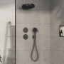 hansgrohe ShowerSelect Comfort S Thermostat Unterputz für 1 Verbraucher und 1 zusätzlichen Abgang - technische Ansicht