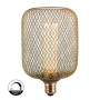 XXLED Lampada LED - Metallo MODERNO DORATO - 4W - E27 - Dimmerabile