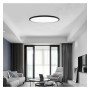 XXLED Plafonnier LED 40W DIMMABLE - OSLO - Noir - Ø60 cm - COULEUR SÉLECTIONNABLE - CCT - vue technique