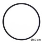 XXLED Plafonnier LED 40W DIMMABLE - OSLO - Noir - Ø60 cm - COULEUR SÉLECTIONNABLE - CCT