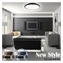 XXLED Plafonnier LED 40W DIMMABLE - OSLO - Noir - Ø60 cm - COULEUR SÉLECTIONNABLE - CCT - vue détaillée