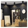 XXLED Deckenleuchte Aluminium Schwarz -GU10 LED - IP65 - technische Ansicht
