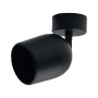 XXLED Deckenstrahler Schwenkbar - LEIDEN SCHWARZ - für 1 GU10-Lampe - Detailansicht