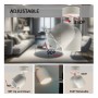 XXLED Deckenstrahler schwenkbar - LEIDEN WEISS - für 1 GU10-Lampe - Detailansicht