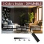XXLED LED Deckenleuchte 36W FRANKFURT - Dimmbar - CCT + Fernbedienung - Ø475mm - Produktansicht