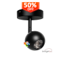 XXLED LED-Strahler FENIX Schwarz -12W-8W- 5W - CRI+93 SURFACE - UGR13 - CCT