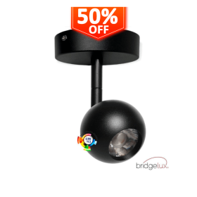 XXLED LED-Strahler FENIX Schwarz -12W-8W- 5W - CRI+93 SURFACE - UGR13 - CCT