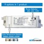 XXLED LED-Strahler FENIX Schwarz -12W-8W- 5W - CRI+93 SURFACE - UGR13 - CCT - Produktansicht