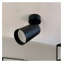 XXLED Orientierbare Deckenleuchte - HOORN SCHWARZ - für eine GU10-Lampe