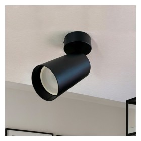 XXLED Orientierbare Deckenleuchte - HOORN SCHWARZ - für eine GU10-Lampe