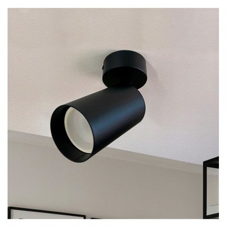 XXLED Orientierbare Deckenleuchte - HOORN SCHWARZ - für eine GU10-Lampe