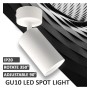 XXLED Plafonnier orientable - HOORN WEISS - pour une ampoule GU10 - vue technique