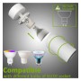 XXLED Plafonnier orientable - HOORN WEISS - pour une ampoule GU10 - vue détaillée
