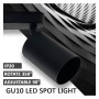 XXLED Orientierbare Deckenleuchte - ROTERDAM SCHWARZ - Aluminium - für zwei GU10-Lampen - technische Ansicht