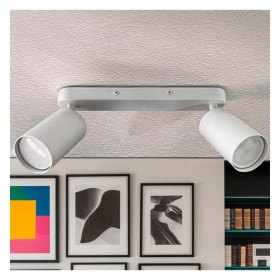 XXLED Orientierbare Deckenleuchte - ROTERDAM WEISS - Aluminium - für zwei GU10-Lampen