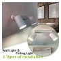 XXLED Orientierbare Deckenleuchte - ROTERDAM WEISS - Aluminium - für zwei GU10-Lampen - Produktansicht