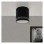 XXLED Schwarze LED-Deckenleuchte für GU10 - IP65