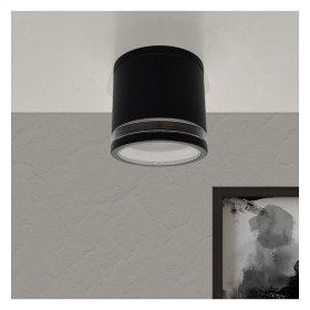 XXLED Schwarze LED-Deckenleuchte für GU10 - IP65