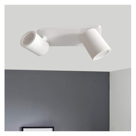 XXLED Weisses Deckenlicht für 2x GU10