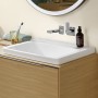 Villeroy & Boch Subway 3.0 Schrankwaschtisch 55 cm, ohne Hahnloch, ohne Überlauf - technische Ansicht