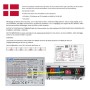 XXLED Dimmbare Treiber DALI 2 - PUSH - 25W - 42W BOKE | 3v-42v | 600mA-1100mA | IP20 - technische Ansicht