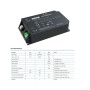 XXLED Alimentation LED MOSO 165W - Série U5 - DALI-2 dimmable et programmable - ENEC25 - vue technique