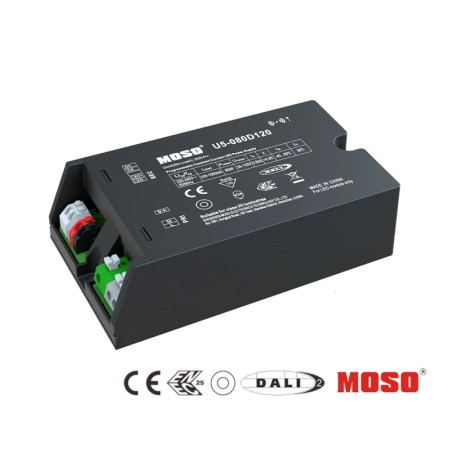 XXLED Alimentation LED MOSO 80W - Série U5 - DALI-2 graduable et programmable - ENEC25