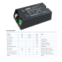 XXLED Alimentation LED MOSO 80W - Série U5 - DALI-2 graduable et programmable - ENEC25 - photo produit