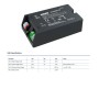 XXLED Alimentation LED MOSO 80W - Série U5 - DALI-2 graduable et programmable - ENEC25 - vue détaillée