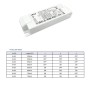XXLED Lifud Driver - Dimmable DALI/PUSH - Pour LED jusqu'à 40W - Pas de scintillement - vue technique