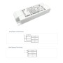 XXLED Lifud Driver - Dimmable DALI/PUSH - Pour LED jusqu'à 40W - Pas de scintillement - photo produit