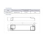 XXLED Lifud Driver - Dimmable DALI/PUSH - Pour LED jusqu'à 40W - Pas de scintillement - vue détaillée