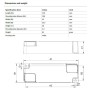 XXLED Treiber CERTA Philips für LED Leuchten 42W 1050mA - Produktansicht