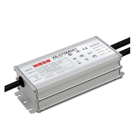 XXLED Alimentation programmable dimmable MOSO X6-075M pour luminaires LED jusqu'à 75 W